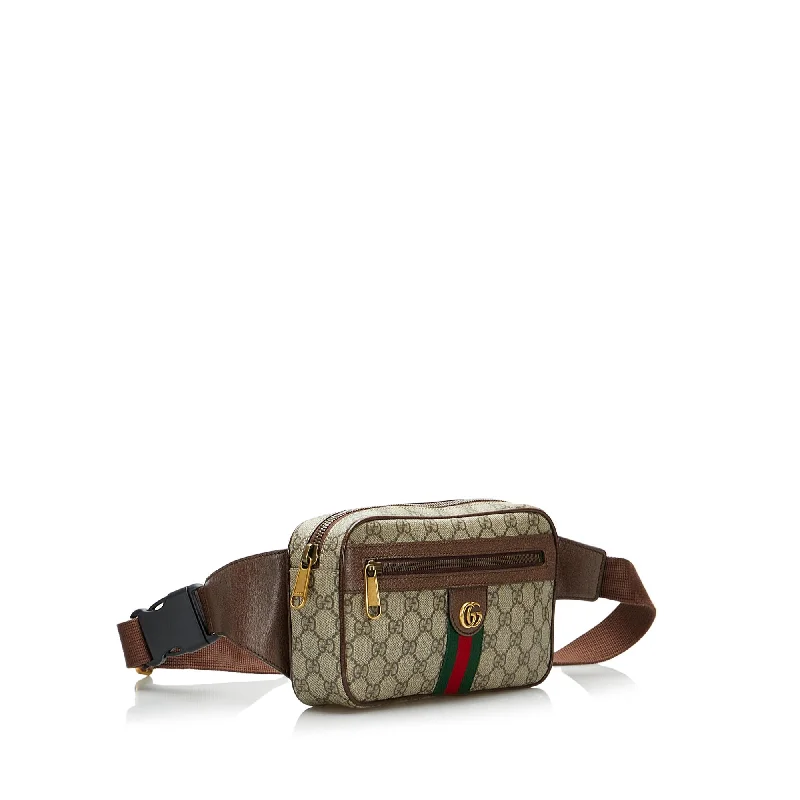 Ladies Gucci shoulder bags with a single - handle designGucci GG Supreme Ophidia Belt Bag (SHG-njFGZw)