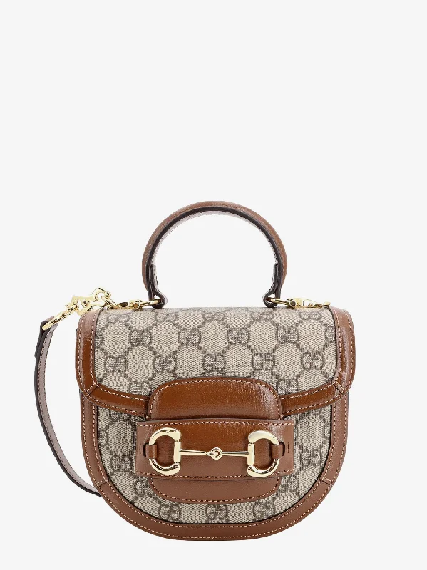 Gucci backpacks for women with a sleek silhouetteGucci Woman Gucci Woman Brown Handbags