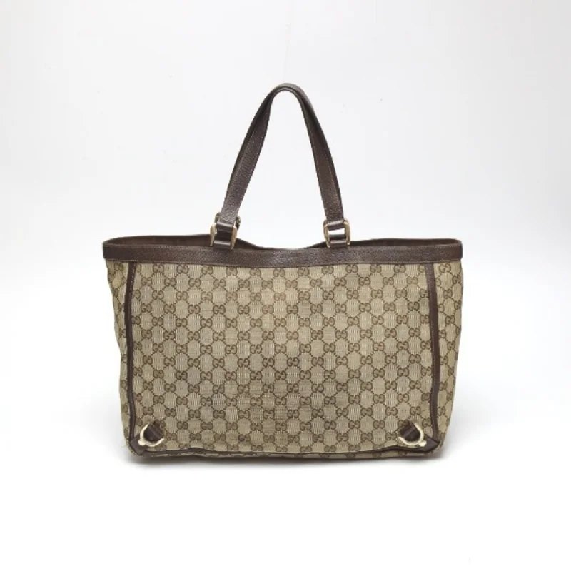 Gucci tote bags for women with a printed Gucci logoGUCCI handbag GG pattern  brown tote bag