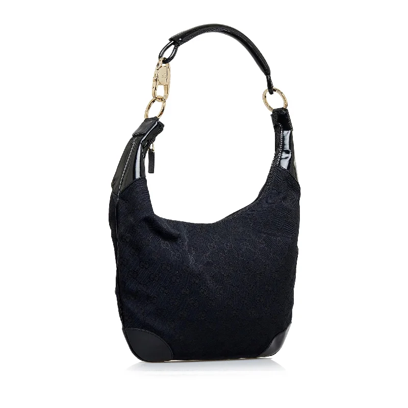 Gucci Marmont bags for women with a snakeskin - effect panelGucci GG Canvas Hobo (SHG-UShTD8)