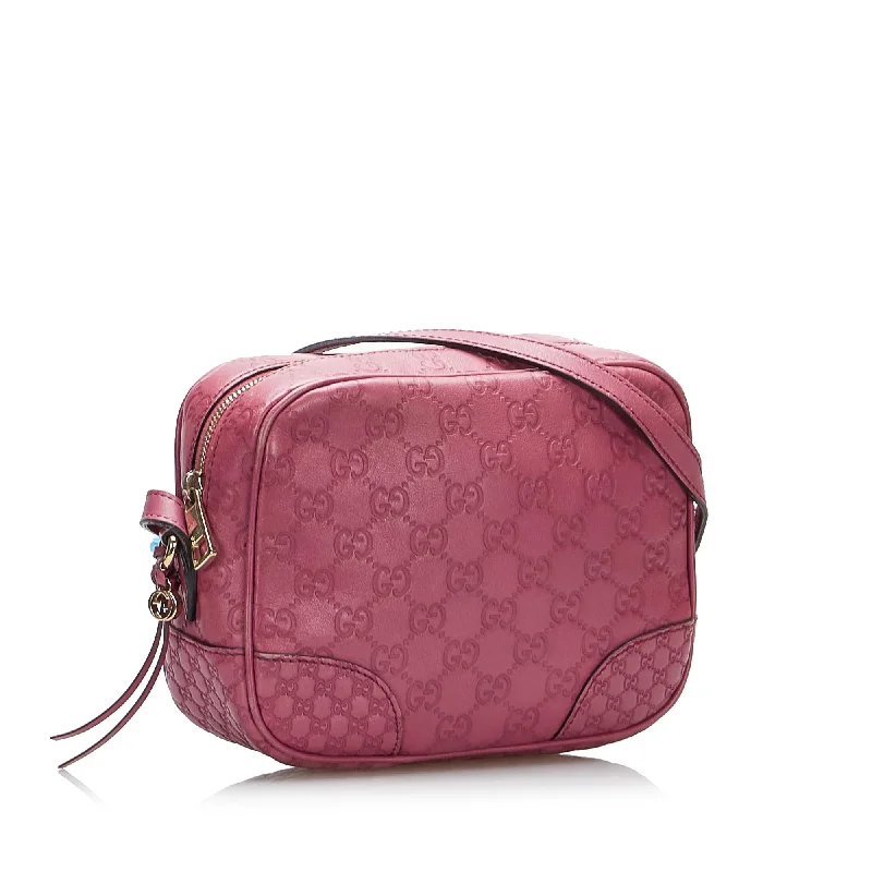 Women Gucci bags with a detachable mobile phone holderGucci Guccissima Bree Crossbody Bag (SHG-Ta60Vl)