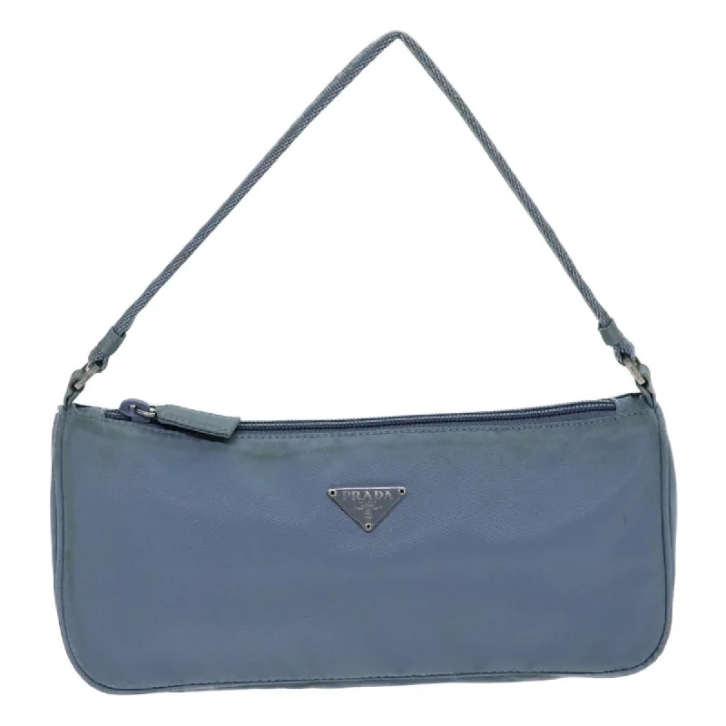 Prada bags with a detachable mirror inside for quick touch - upsPRADA Tessuto Clutch Bag