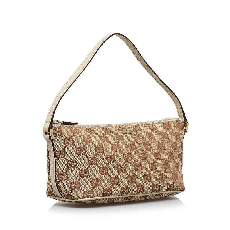 Gucci Marmont bags for women with quilted leather exteriorsGucci GG Canvas Boat (SHG-UBdC5O)