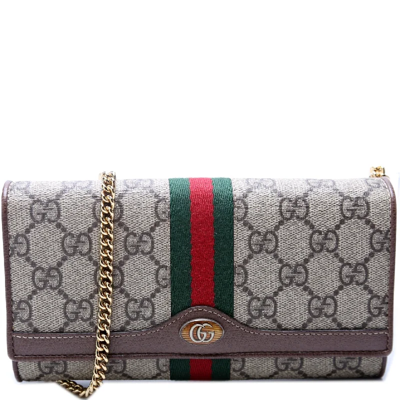 Gucci backpacks for women with a padded laptop compartmentOphidia Gucci Supreme Chain Wallet 546592