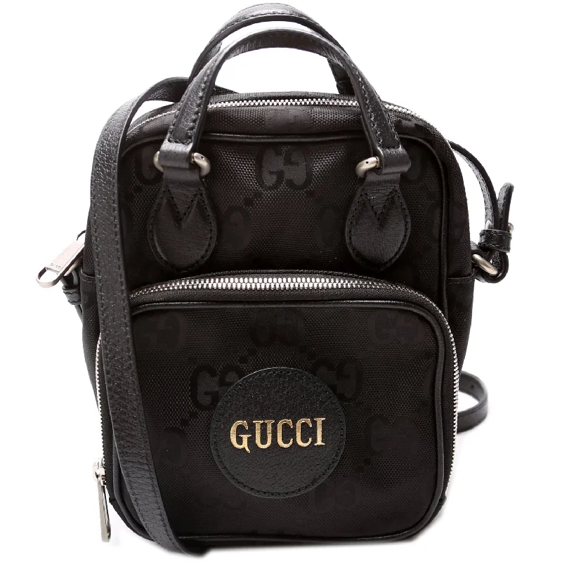 Gucci handbags for women with a back - zip pocketGucci Nylon Off the Grid Shoulder Bag 625850