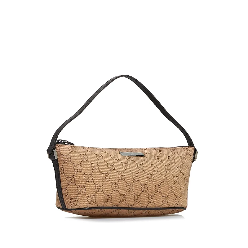 Women Gucci bags with a detachable mirror insideGucci GG Canvas Boat (SHG-kJEOe1)