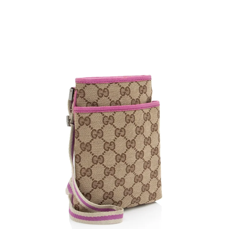 Gucci tote bags for women with a printed Gucci logoGucci GG Canvas Crossbody (nkpS1M)