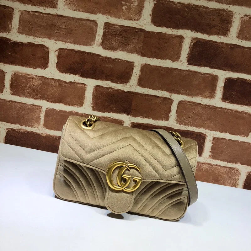 Women Gucci bags with a front - flap pocket for quick - access itemsWF - Gucci Bags - 1367