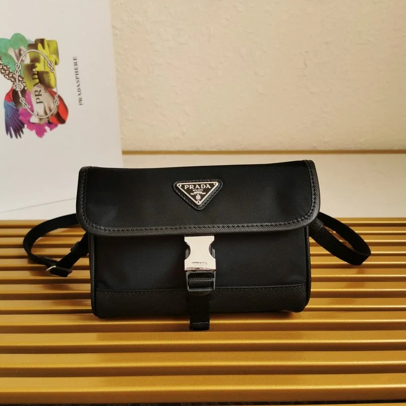 Prada bags with a zip - top closure and multiple interior pockets for organizationWhimsy Finds - Prada Bags - 558