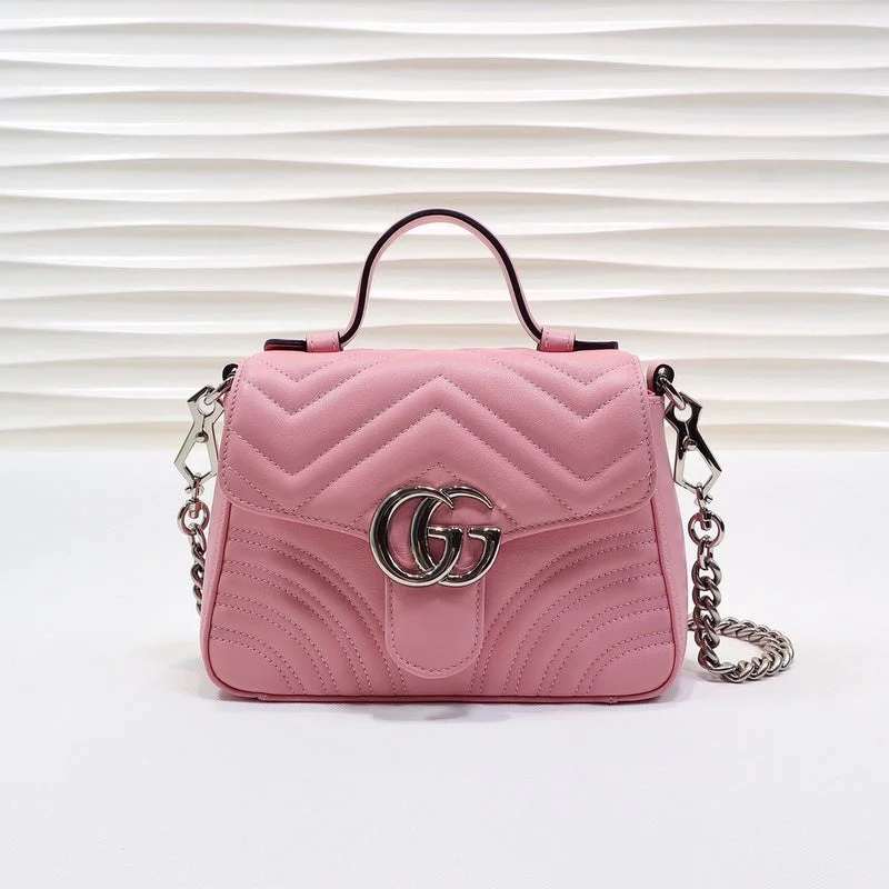 Gucci Marmont bags for women with a contrast - colored interiorWF - Gucci Bags - 1387