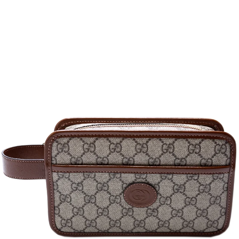 Ladies Gucci Dionysus bags with a star - shaped charmGucci Supreme Travel Pouch 625764