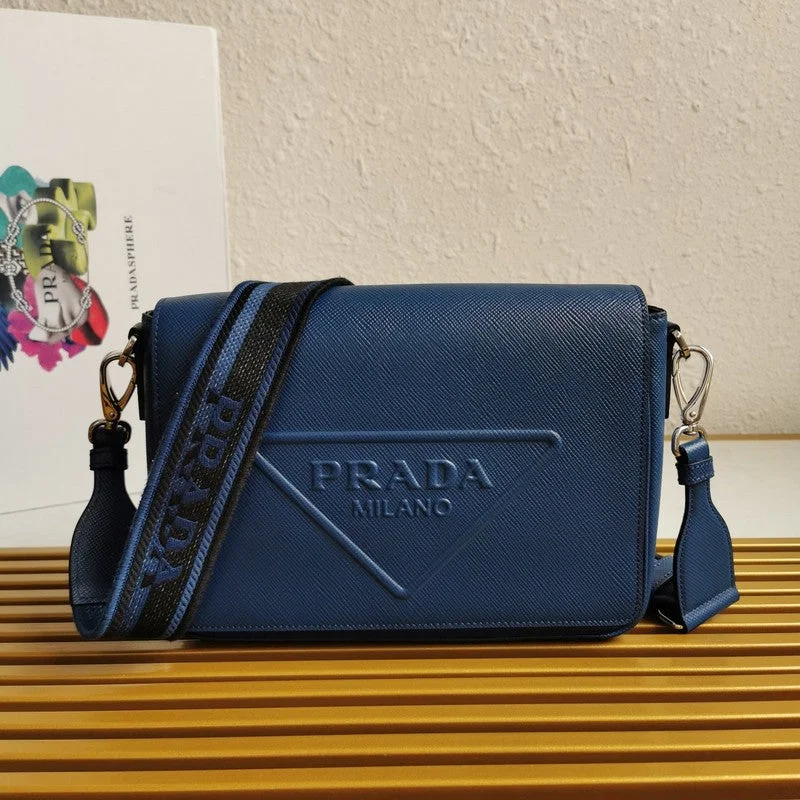 Small - sized Prada Saffiano leather bags for a compact and stylish carryWhimsy Finds - Prada Bags - 591