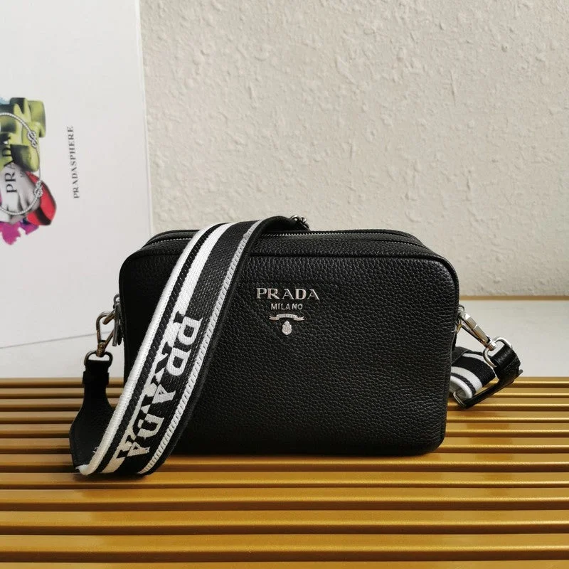 Ladies Prada shoulder bags with a wide - width strap for enhanced comfortWhimsy Finds - Prada Bags - 596