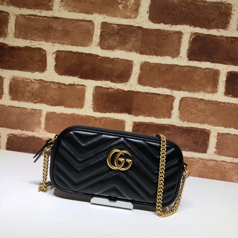 Women Gucci Sylvie bags with a leather - wrapped handleBC - GUCCI BAG - 2923