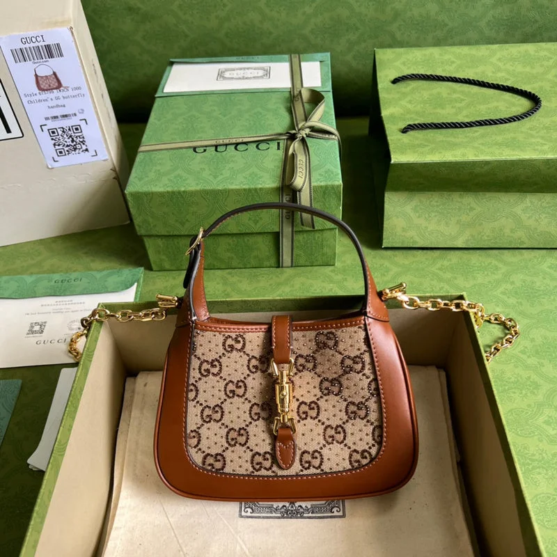 Women Gucci bags with a zip - around closure for securityWF - Gucci Bags - 145