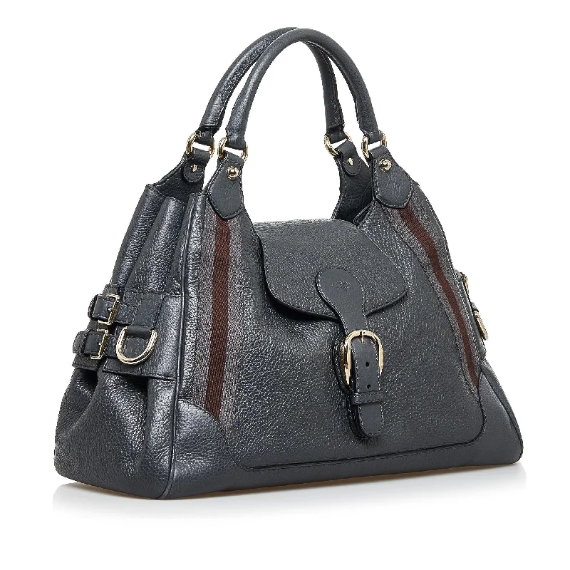 Gucci handbags for women with a metal - framed claspGucci Web Heritage Handbag (SHG-U6ItDS)