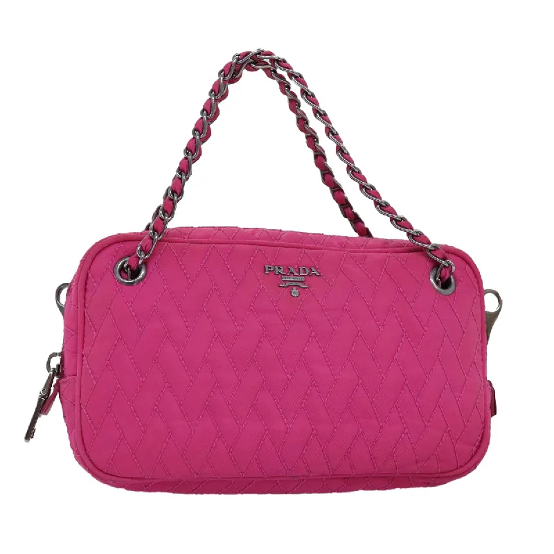 Prada Cahier bags with a detachable shoulder strap for versatile carryingPRADA Tessuto Handbag