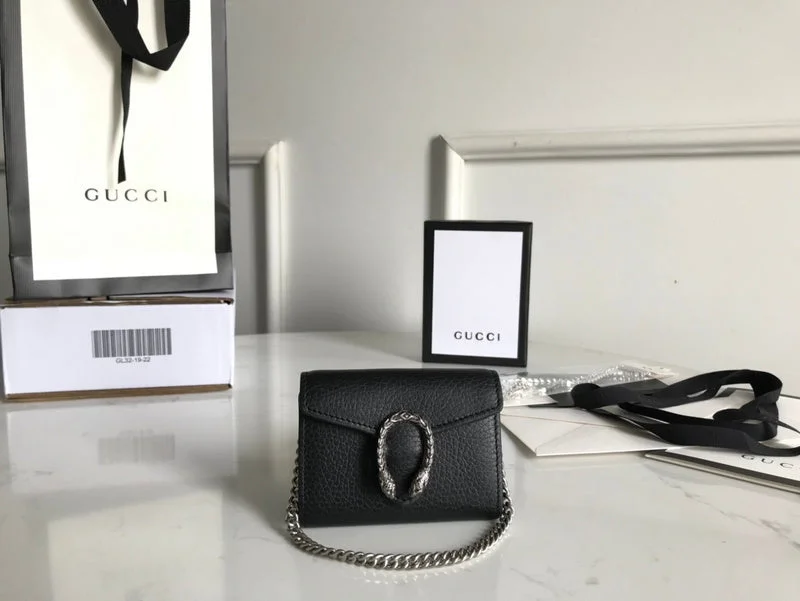 Women Gucci Sylvie bags with a leather - wrapped handleBC - GUCCI BAG - 2873