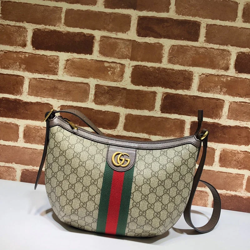 Women Gucci Sylvie bags with a crystal - embellished web stripeWF - Gucci Bags - 1427