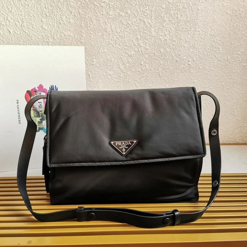 Prada handbags with a metal - framed clasp for durability and styleWhimsy Finds - Prada Bags - 563