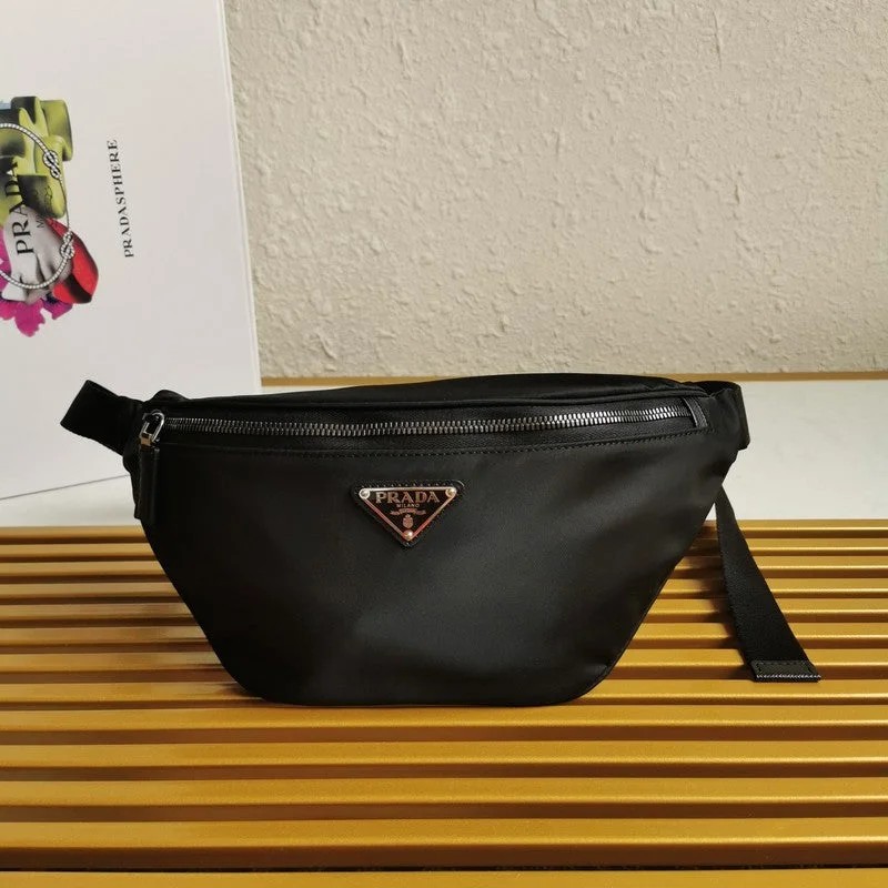 Prada bags with a snap - button closure and a decorative charm for a fashionable lookWhimsy Finds - Prada Bags - 581