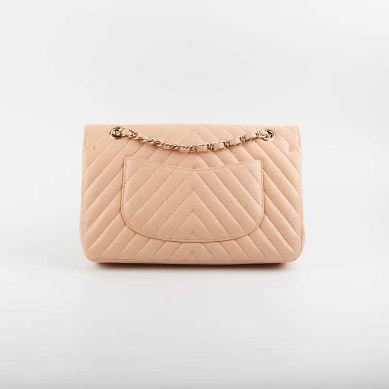 Chanel New Arrival Handbag with Gold HardwareChanel Classic Flap Medium Beige Clair Caviar Shoulder Bag