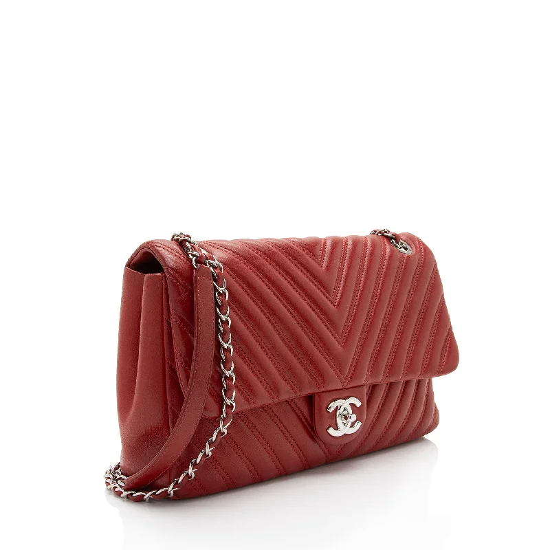 Chanel New Arrival Handbag with Gold HardwareChanel Chevron Lambskin Classic Jumbo Single Flap Bag (zB67zI)