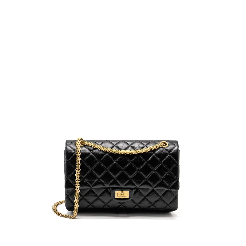 Chanel Chain Strap Handbag for Everyday UseChanel Large 2.55 Reissue Flap Bag Aged Calfskin Black GHW