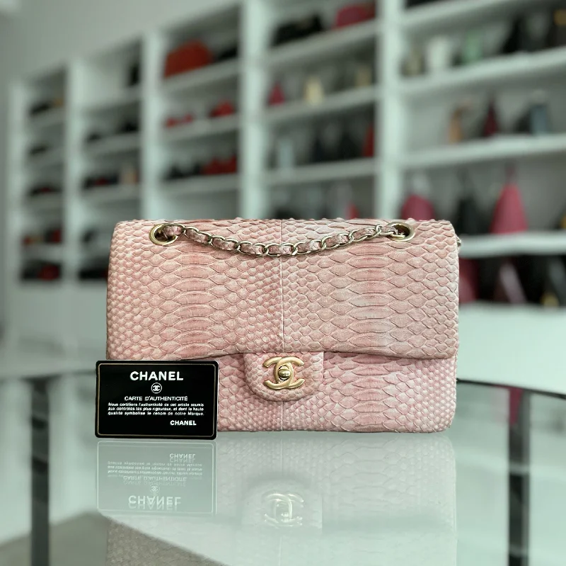 Chanel Luxury Handbag for High - End EventsPython Light Pink GHW No 13