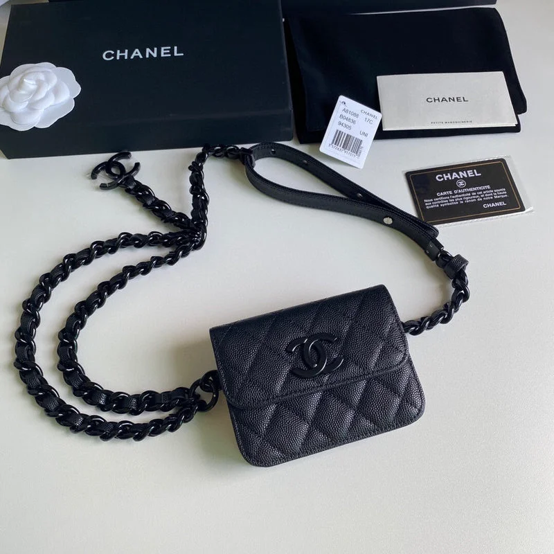 Chanel Black Handbag for Business MeetingsWF - Chanel Bags - 1694