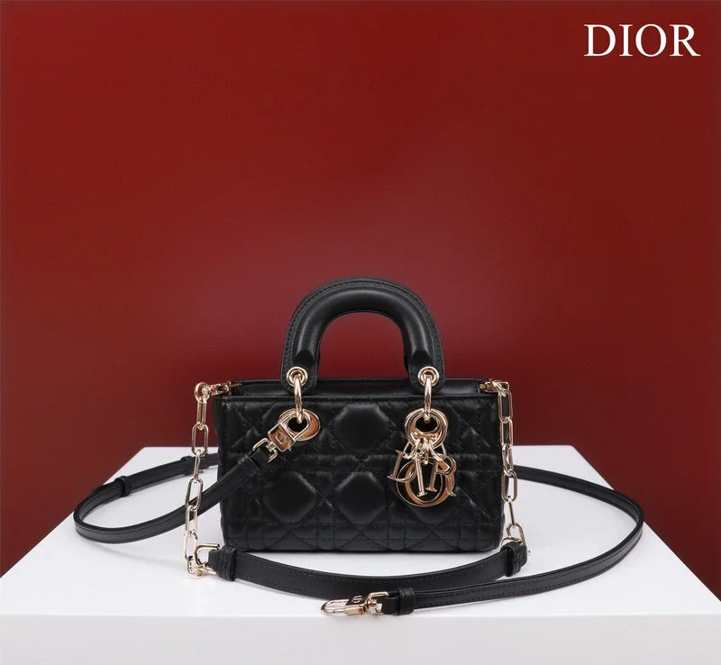 Christian Dior handbags with a back - pocket for quick storageDior Bag