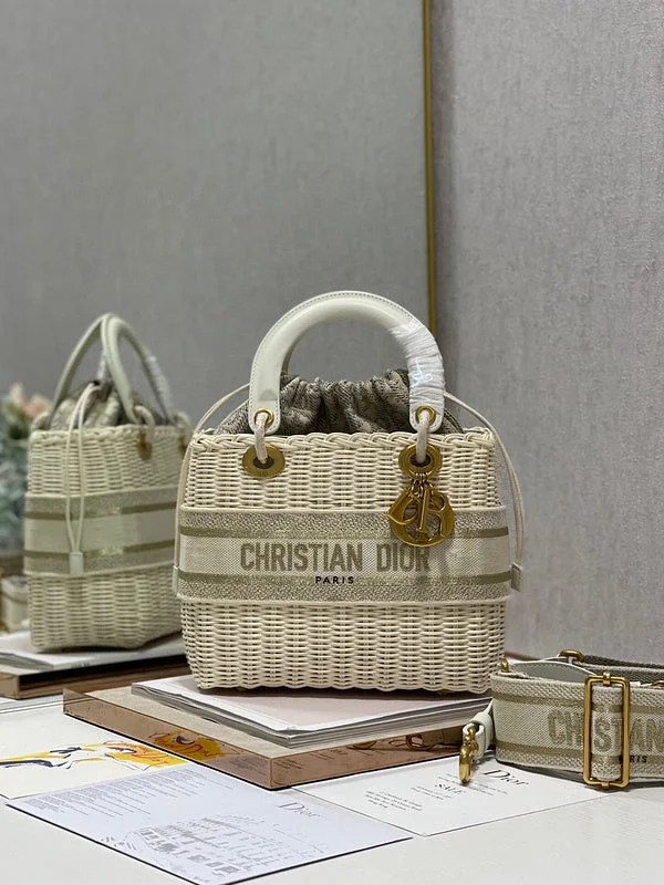 Christian Dior handbags with a back - pocket for quick storageDior Bag