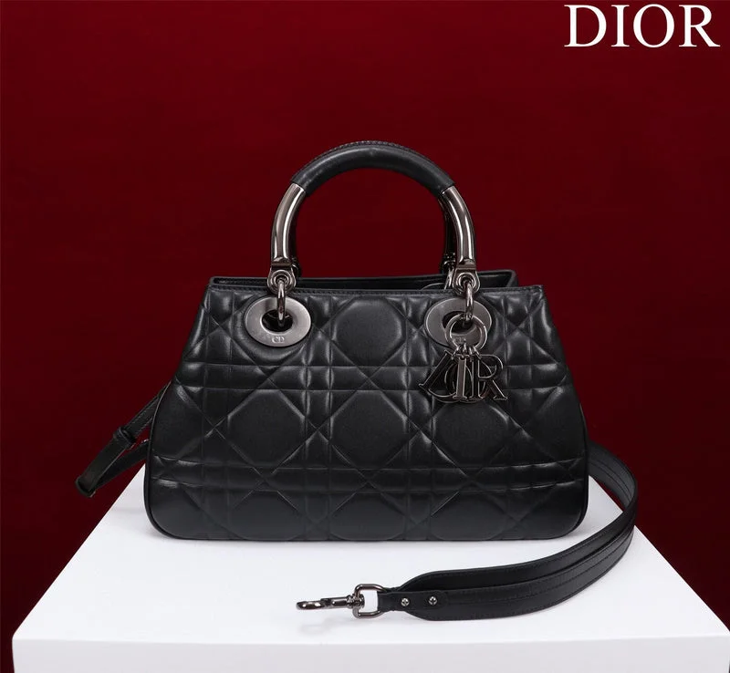 Christian Dior Saddle bags with a distressed leather finishDior Bag