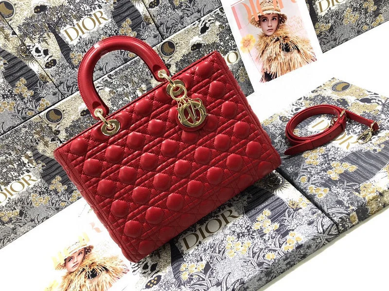 Christian Dior bags with a zip - top closure and multiple compartmentsDior Bag