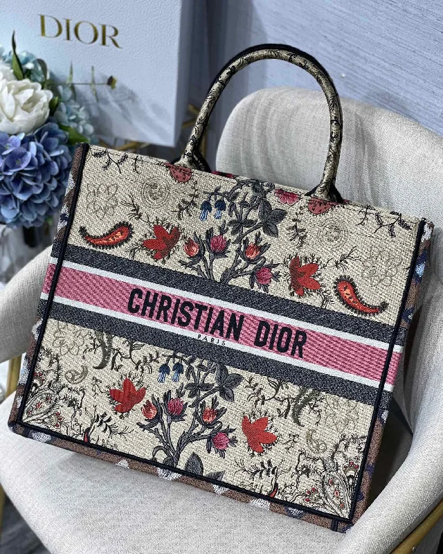 Christian Dior backpacks with a sleek, minimalist silhouetteChristian Dior Large Book Tote