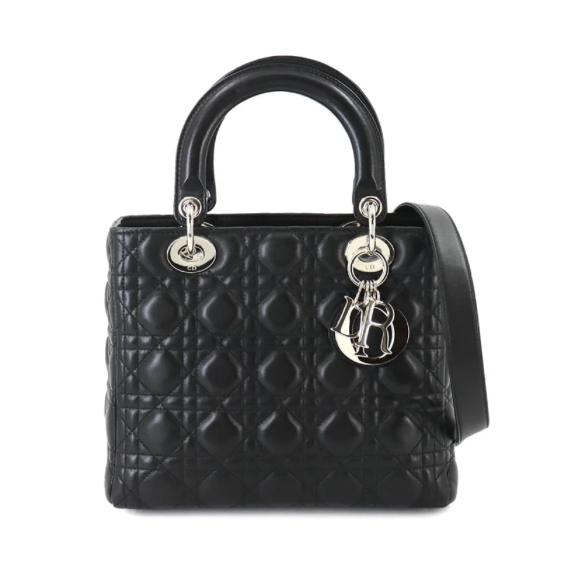 Christian Dior backpacks with a sleek, minimalist silhouetteDior Lady Dior Medium Handbag