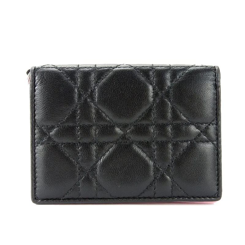 Christian Dior handbags with a detachable mirror for on - the - go touch - upsDior Wallet