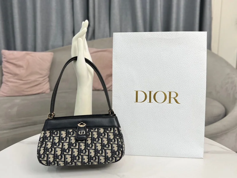 Christian Dior Saddle bags with a distressed leather finishmakbags - Dior Bags - 1171