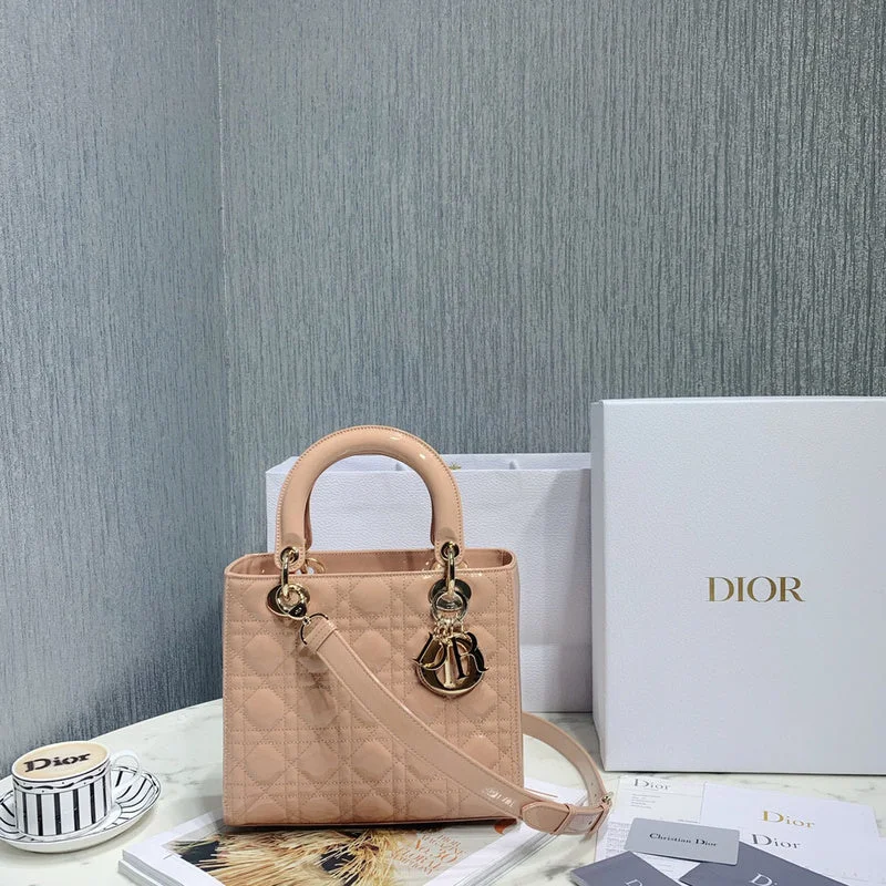 Christian Dior handbags with a snap - button closure and a decorative bucklemakbags - Dior Bags - 499