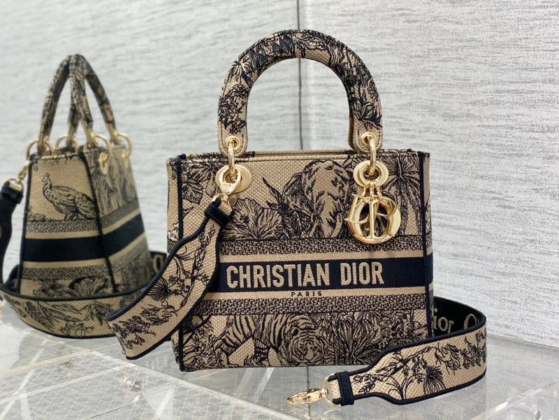 Christian Dior bags with a zip - top closure and multiple compartmentsmakbags - Dior Bags - 549