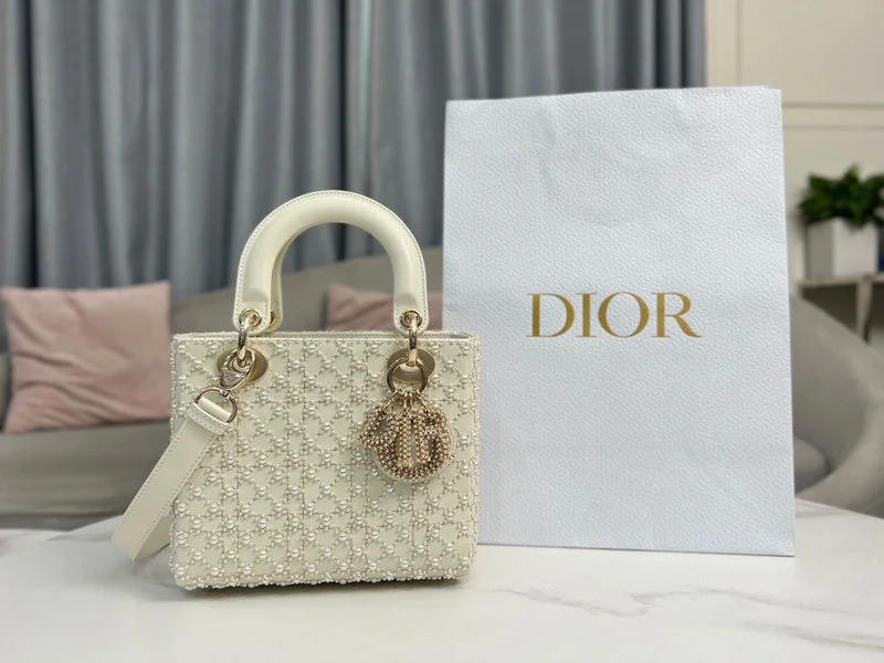 Stylish Christian Dior shoulder bags with a tassel - adorned zippermakbags - Dior Bags - 629