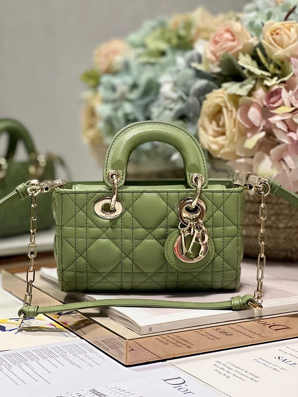 Christian Dior handbags with a snap - button closure and a decorative buckleWF - Dior Bags - 1215